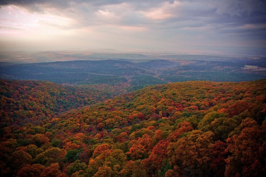 beautiful Ozark Mountains